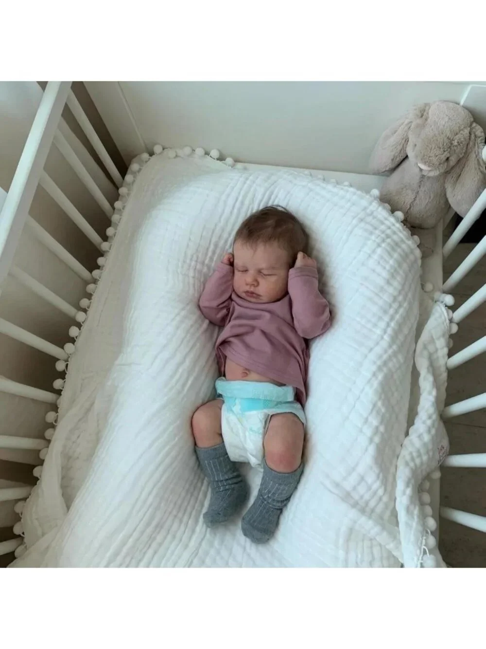 20 Inch Realistic Silicone Reborn Baby Doll - Full Body Toddler Boy with Rooted